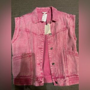 Elan pink vest size small